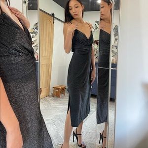 Halston Shimmer Dress